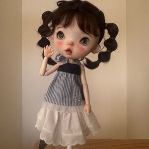 OOAK Doll Cute NINI BJD 1/6 comes with OB 22 body.